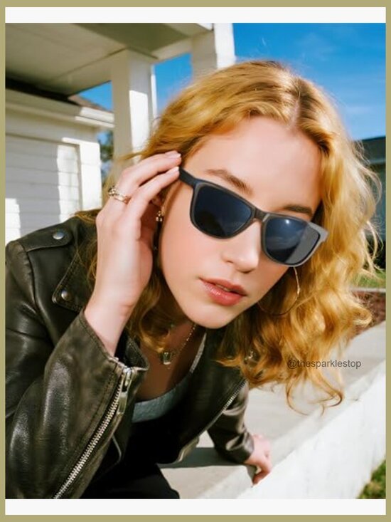 Polarized Square Sunglasses UV400 Protection Retro Unisex main image 4